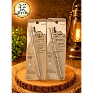 PHYSICIANS FORMULA BROW DEFINER AUTOMATIC EYEBROW PENCIL TWEEZER 2 PACK